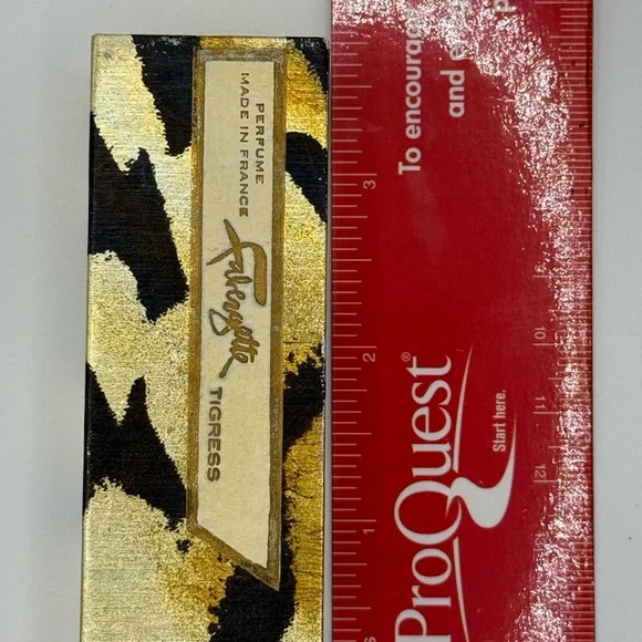 Vintage Fabergette Tigress Perfume in original box - Picture 9 of 9